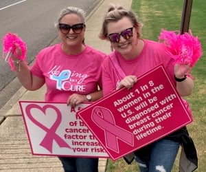 Jessica and Laurie Hoping for a Cure 20191-2